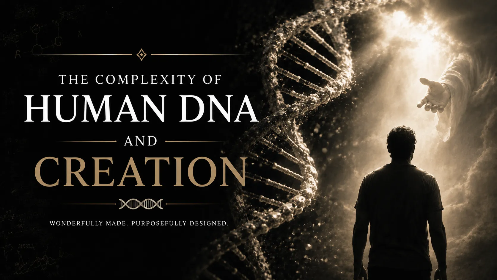 The Complexity of Human DNA and Creation