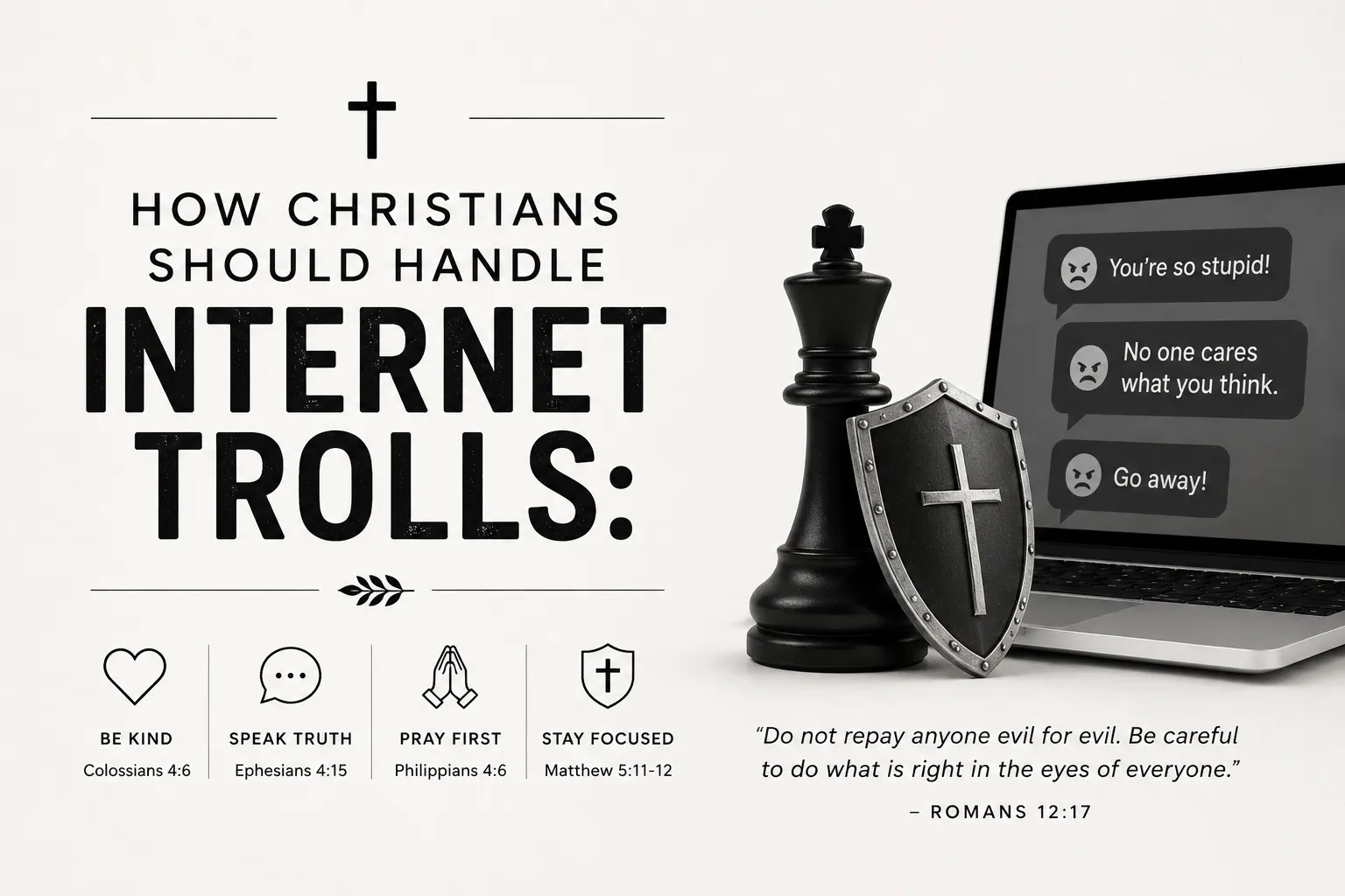 How Christians Should Handle Internet Trolls: A Biblical Guide to Online Conflict