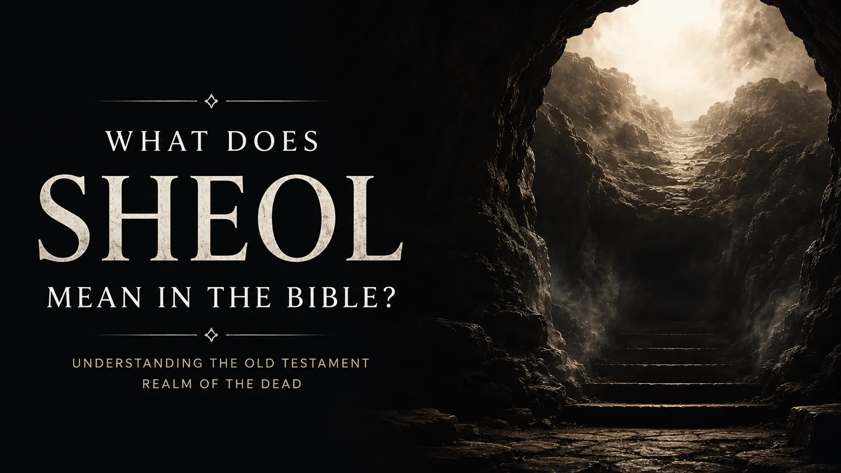 What Does Sheol Mean in the Bible? Understanding the Old Testament Realm of the Dead