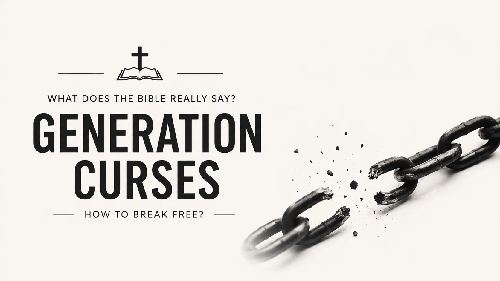 What Does the Bible Really Say? – Generation Curses: How to Break Free?