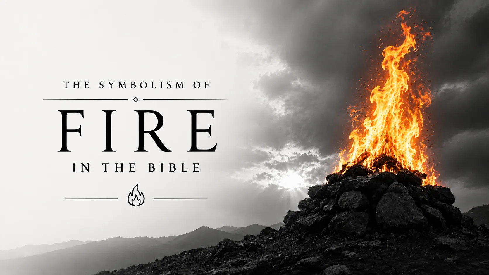 The Symbolism of Fire in the Bible