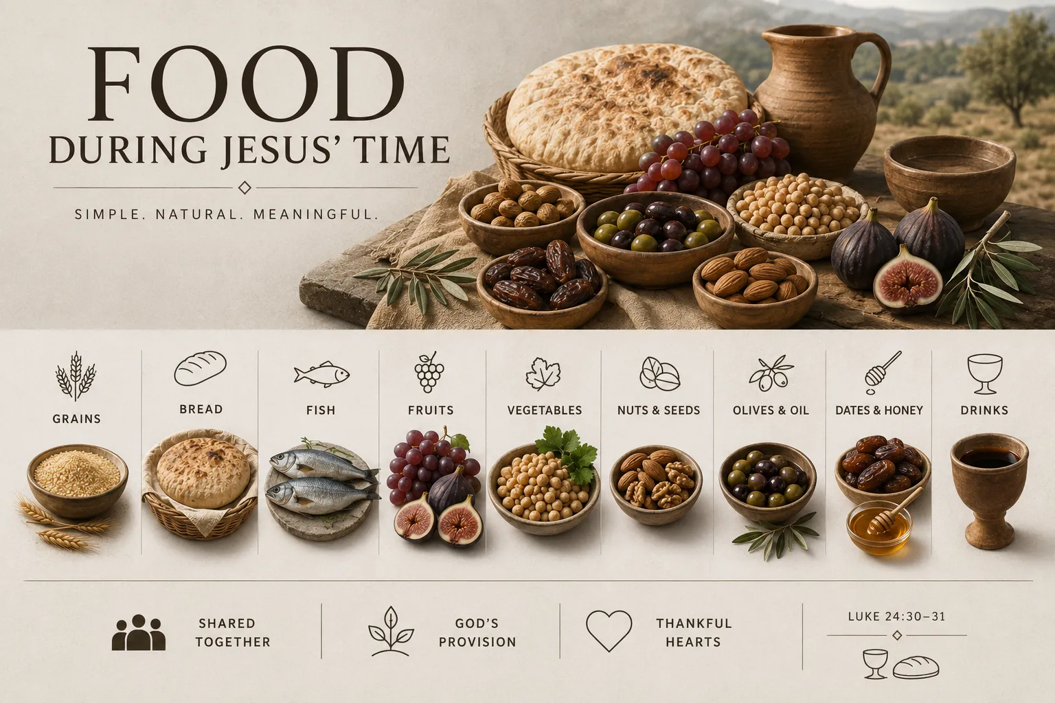 Food During Jesus Time