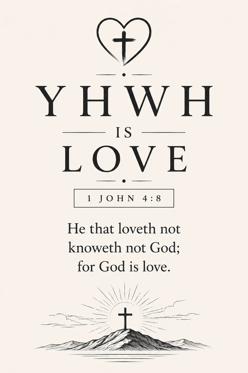 1 John 4:8