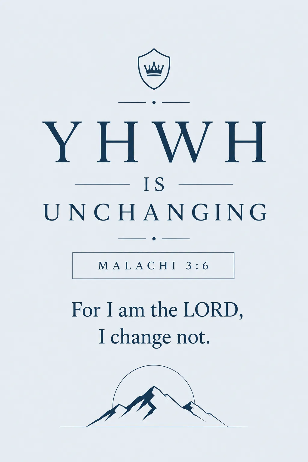 Malachi 3:6
