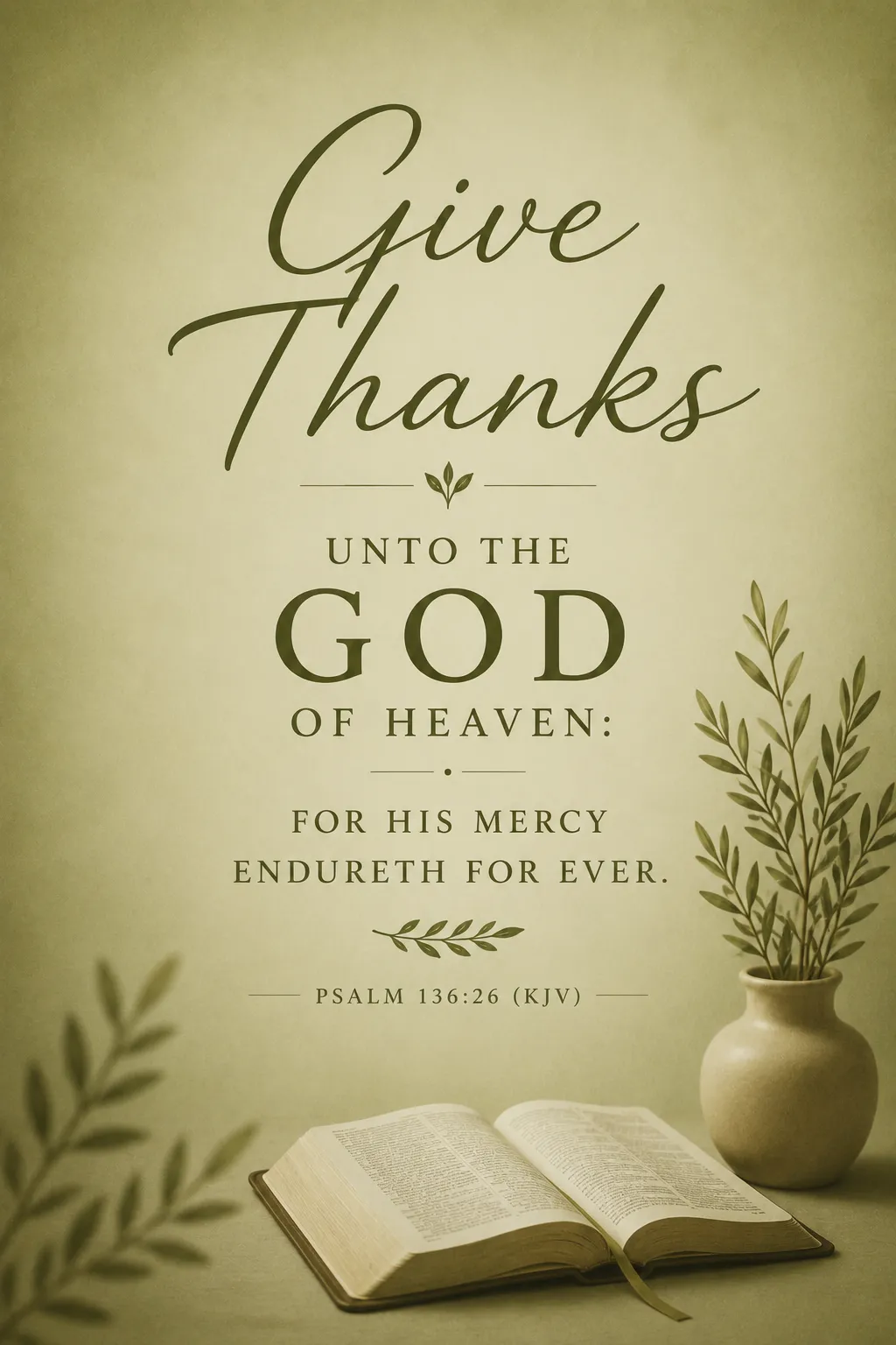 Psalms 136:26