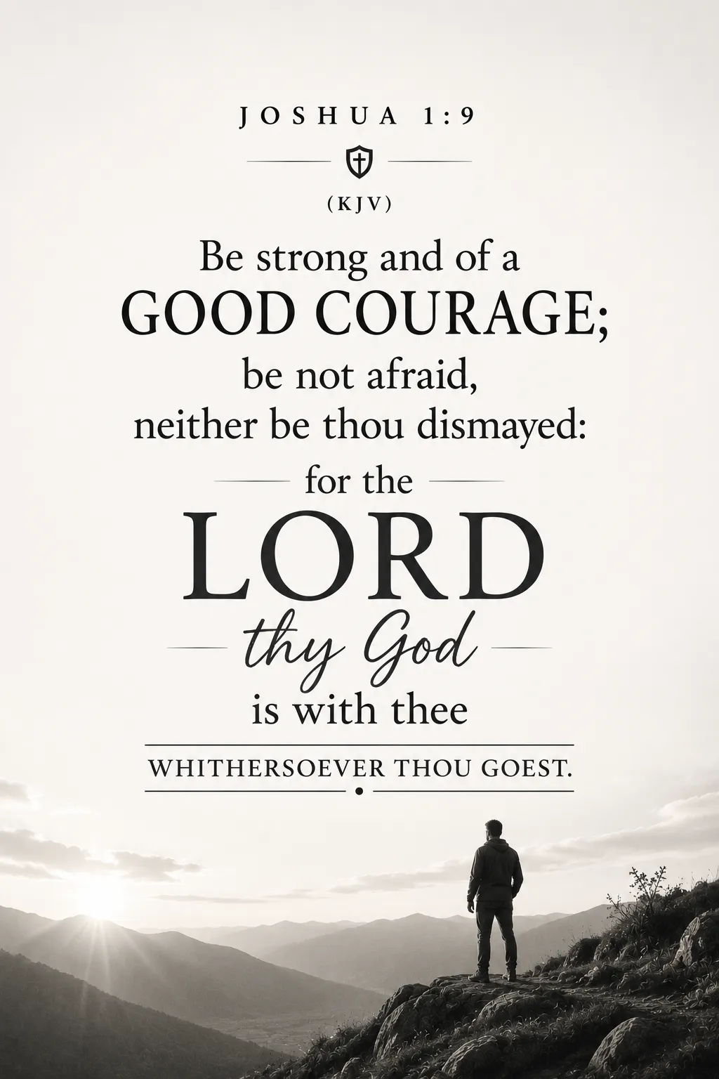 Joshua 1:9