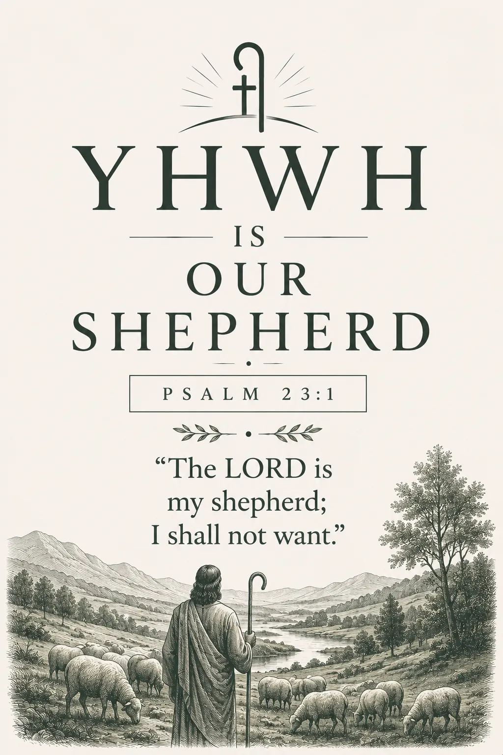 Psalms 23:1