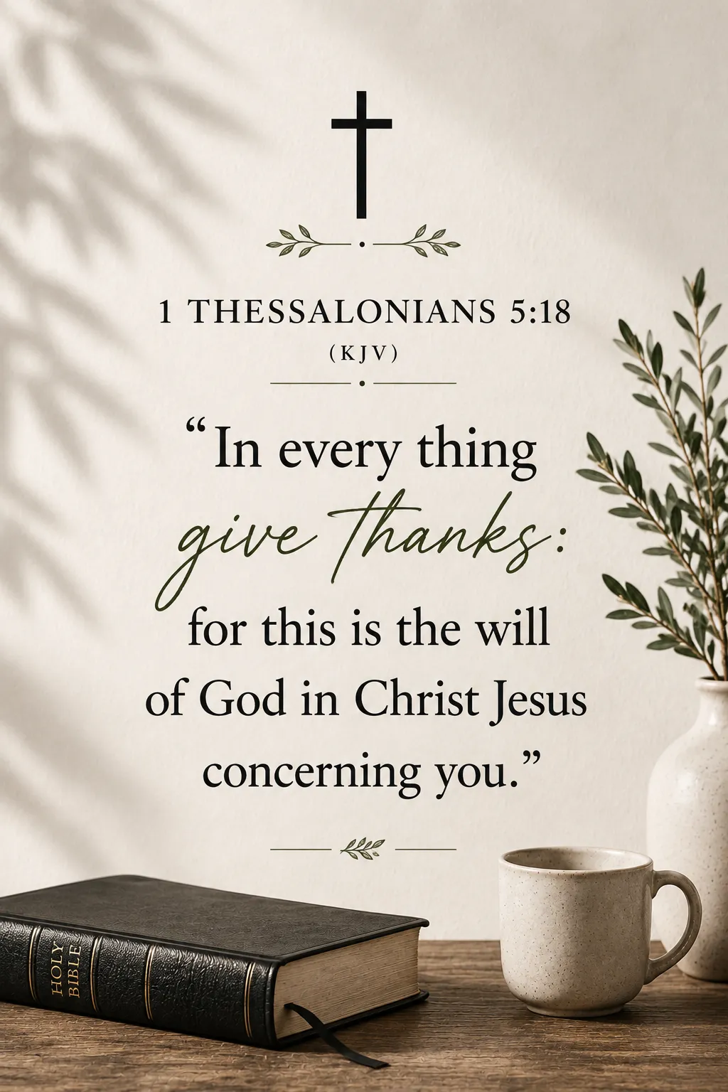 1 Thessalonians 5:18