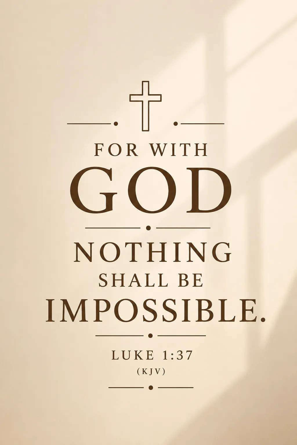 Luke 1:37