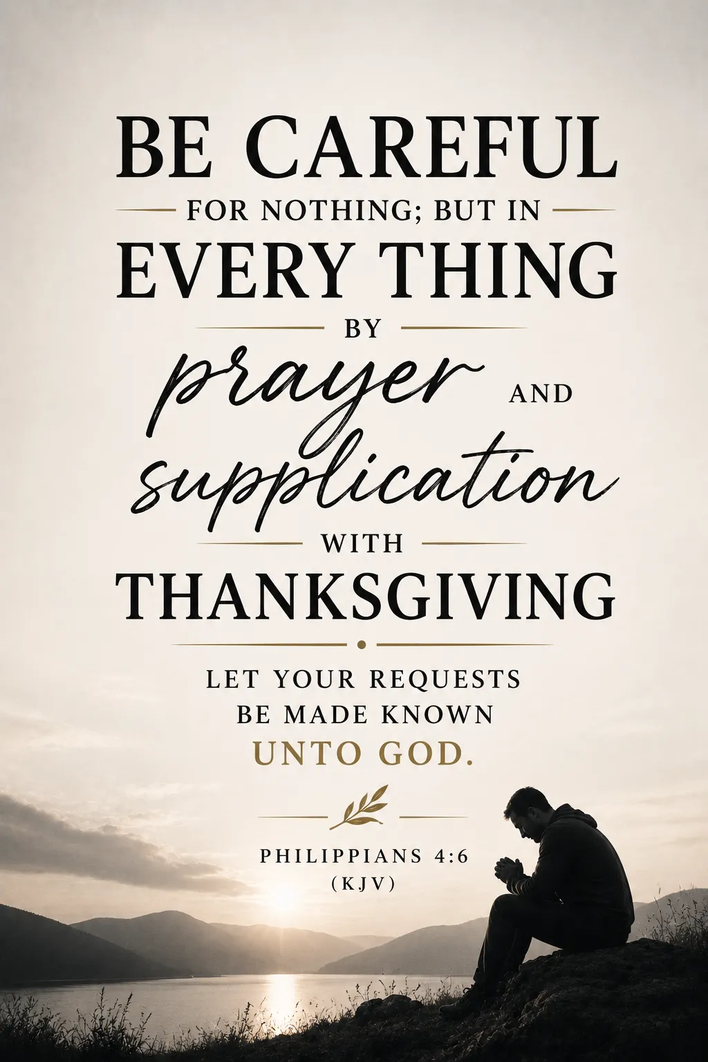 Philippians 4:6