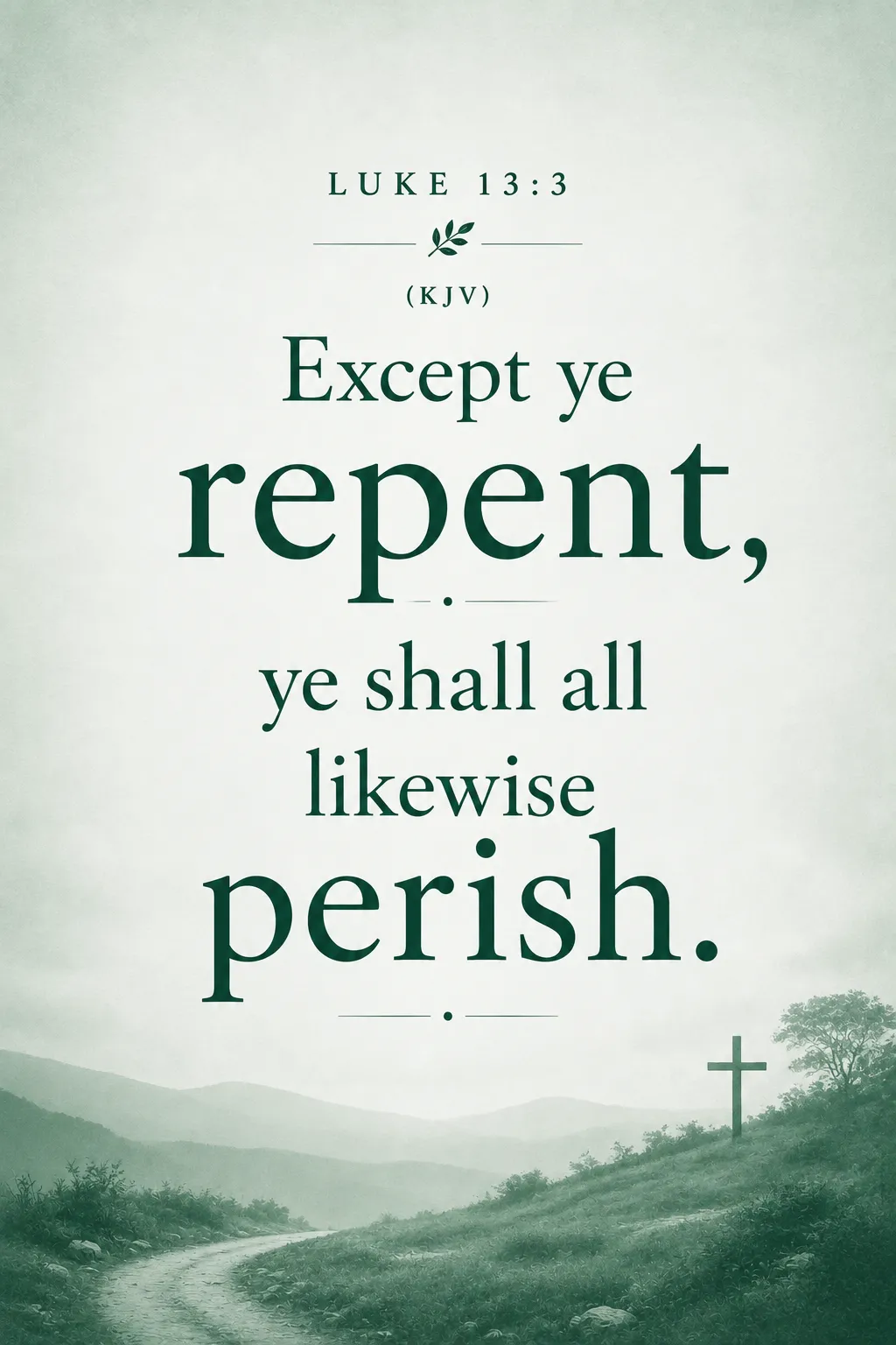 Luke 13:3