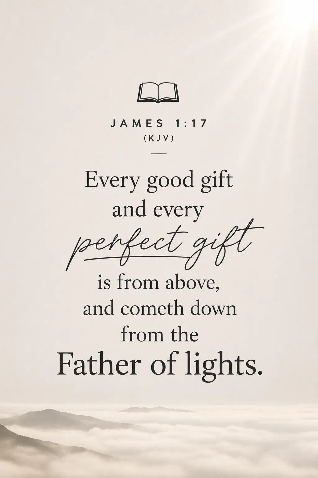 James 1:17