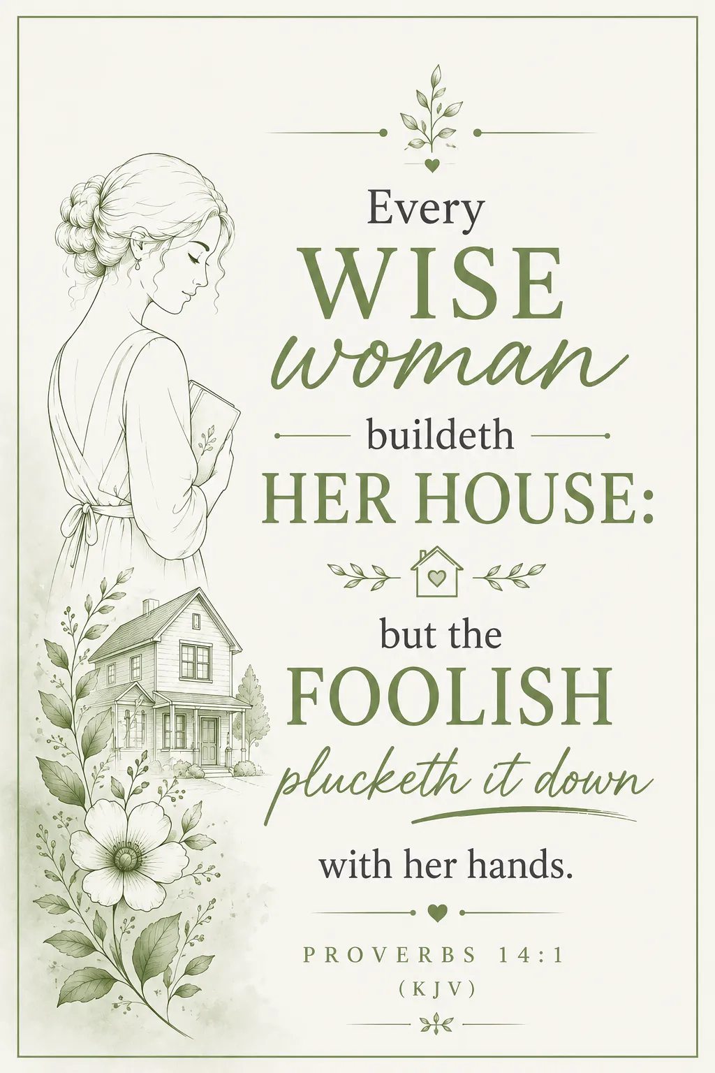Proverbs 14:1