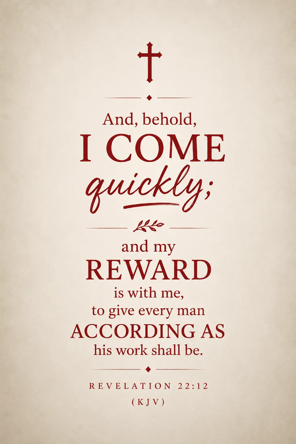 Revelation 22:12