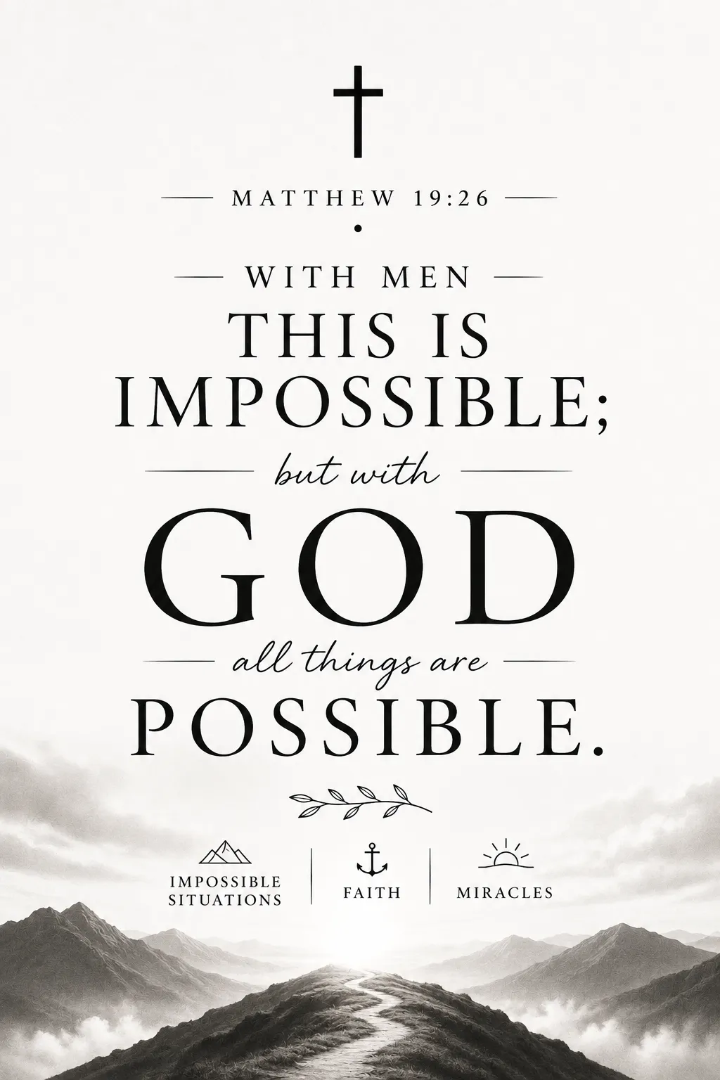 Matthew 19:26