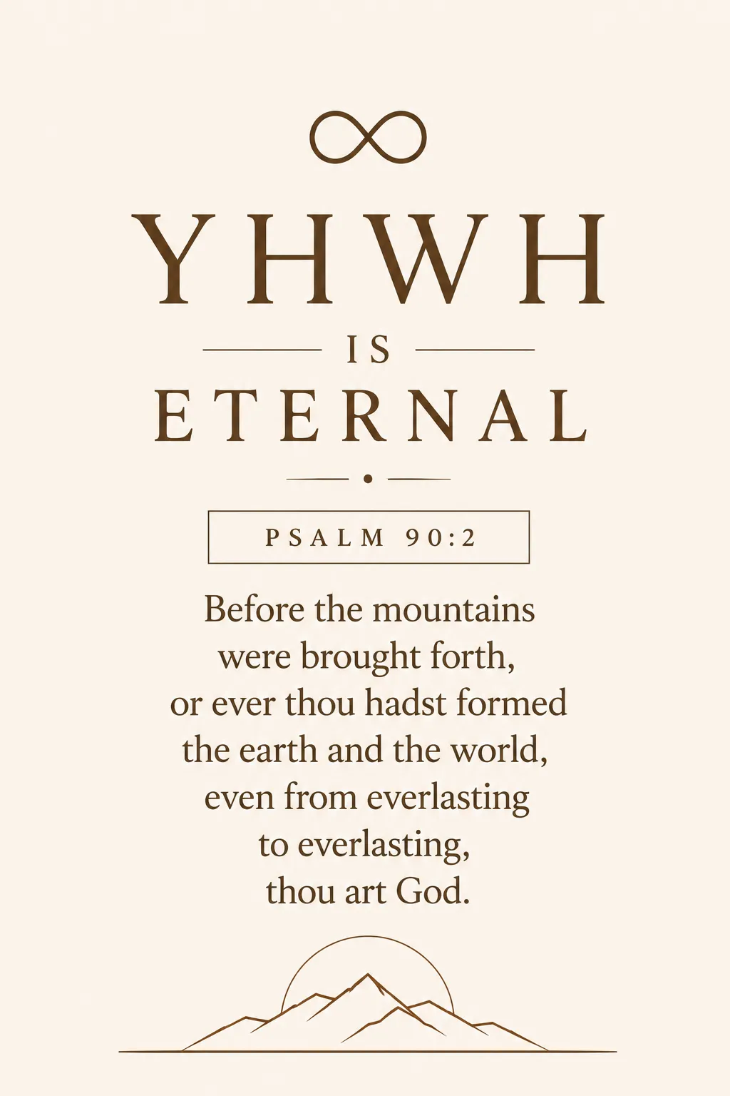 Psalms 90:2