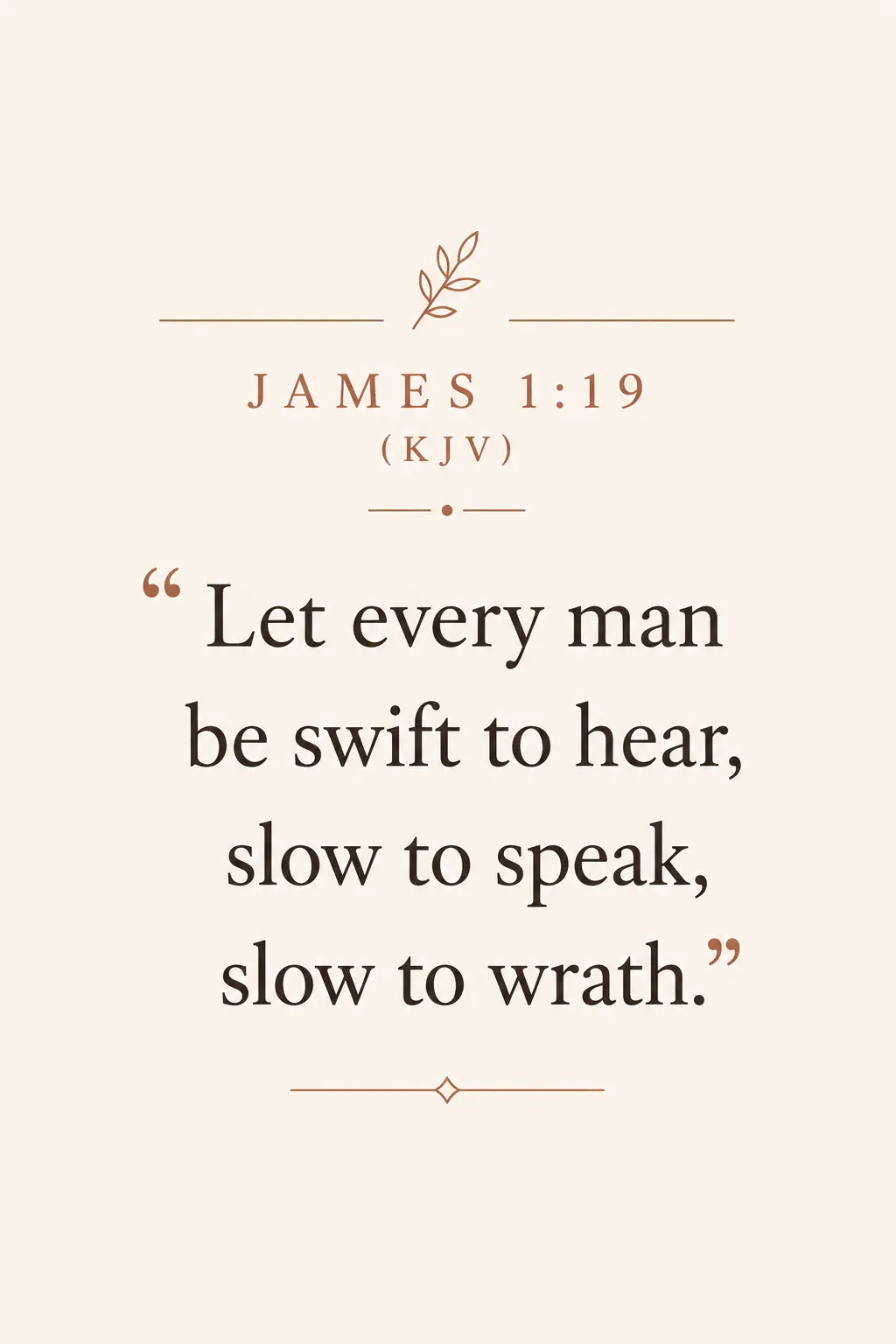 James 1:19