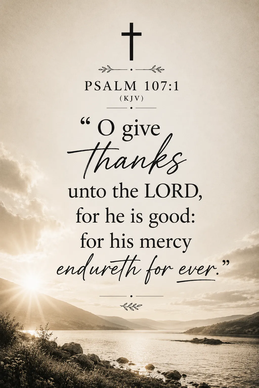 Psalms 107:1