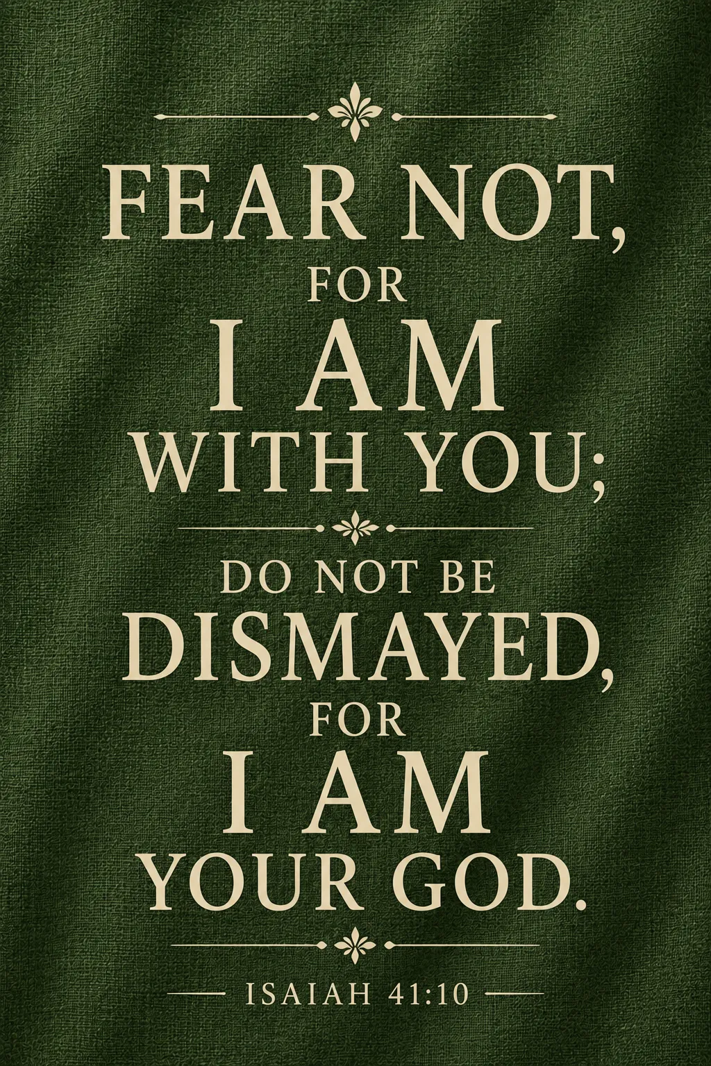 Isaiah 41:10