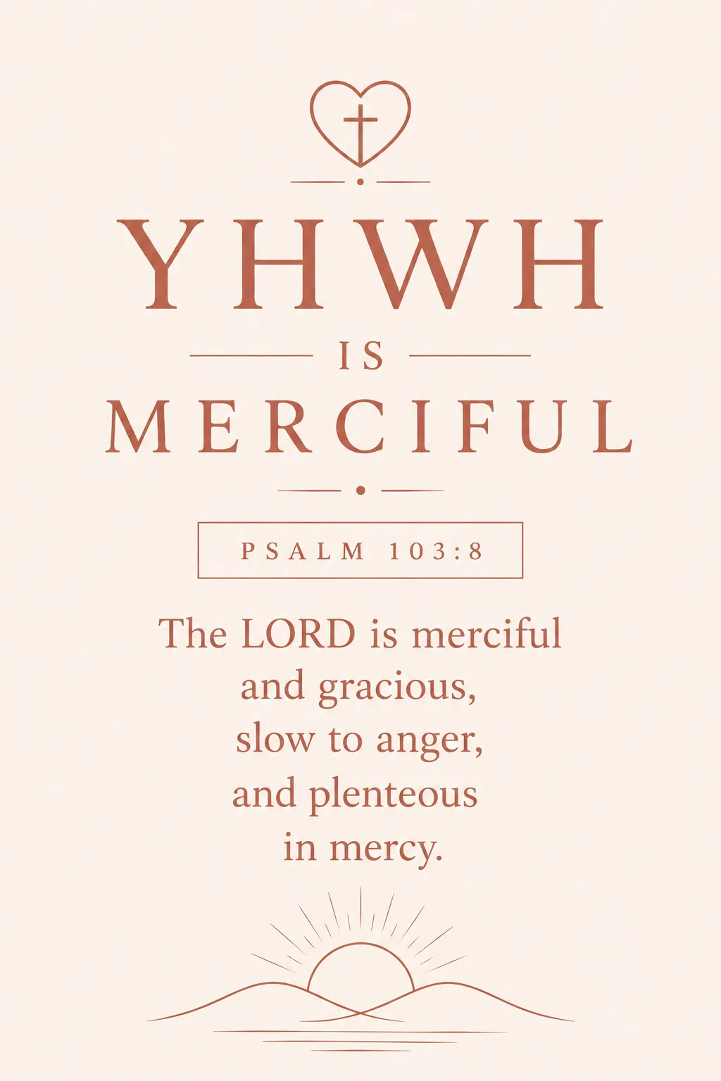 Psalms 103:8