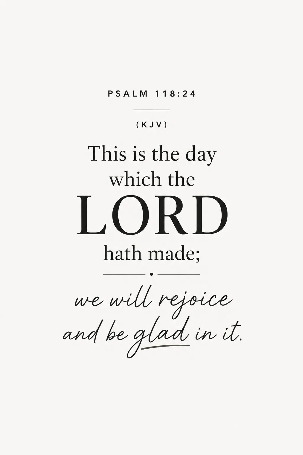 Psalms 118:24