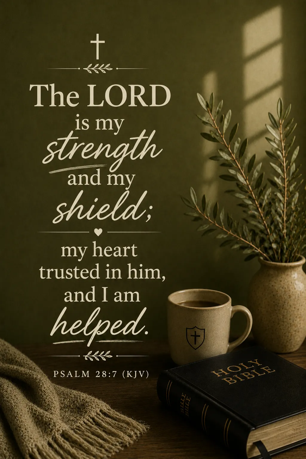Psalms 28:7