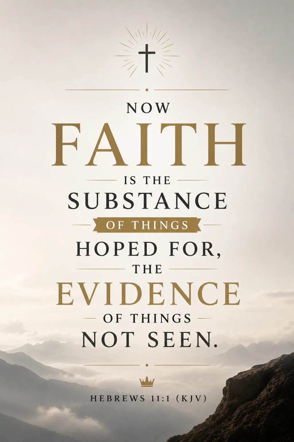 Hebrews 11:1