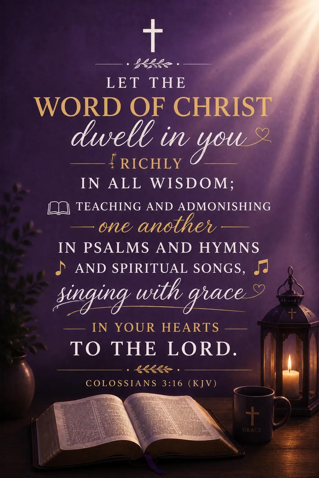 Colossians 3:16