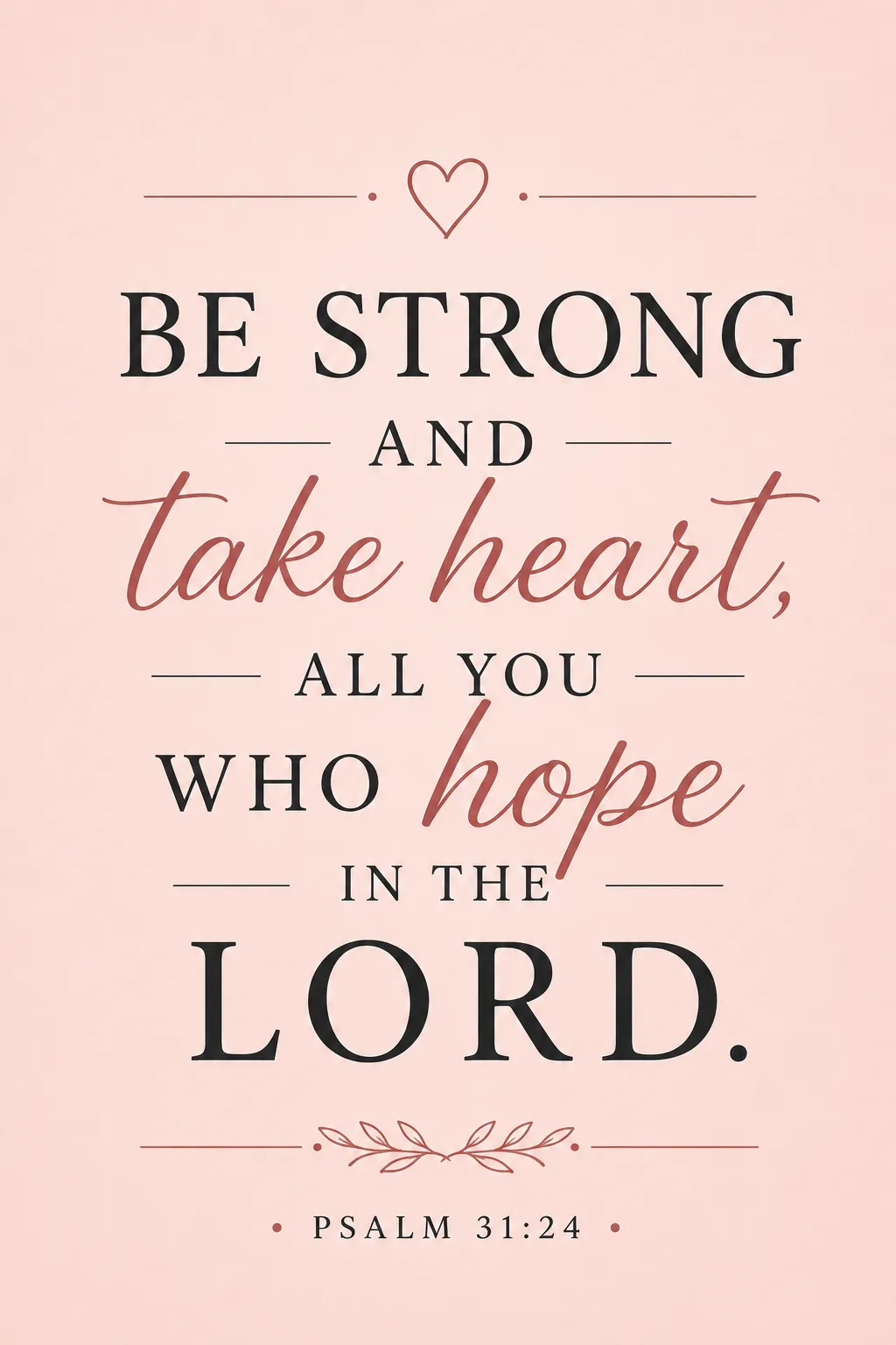 Psalms 31:24